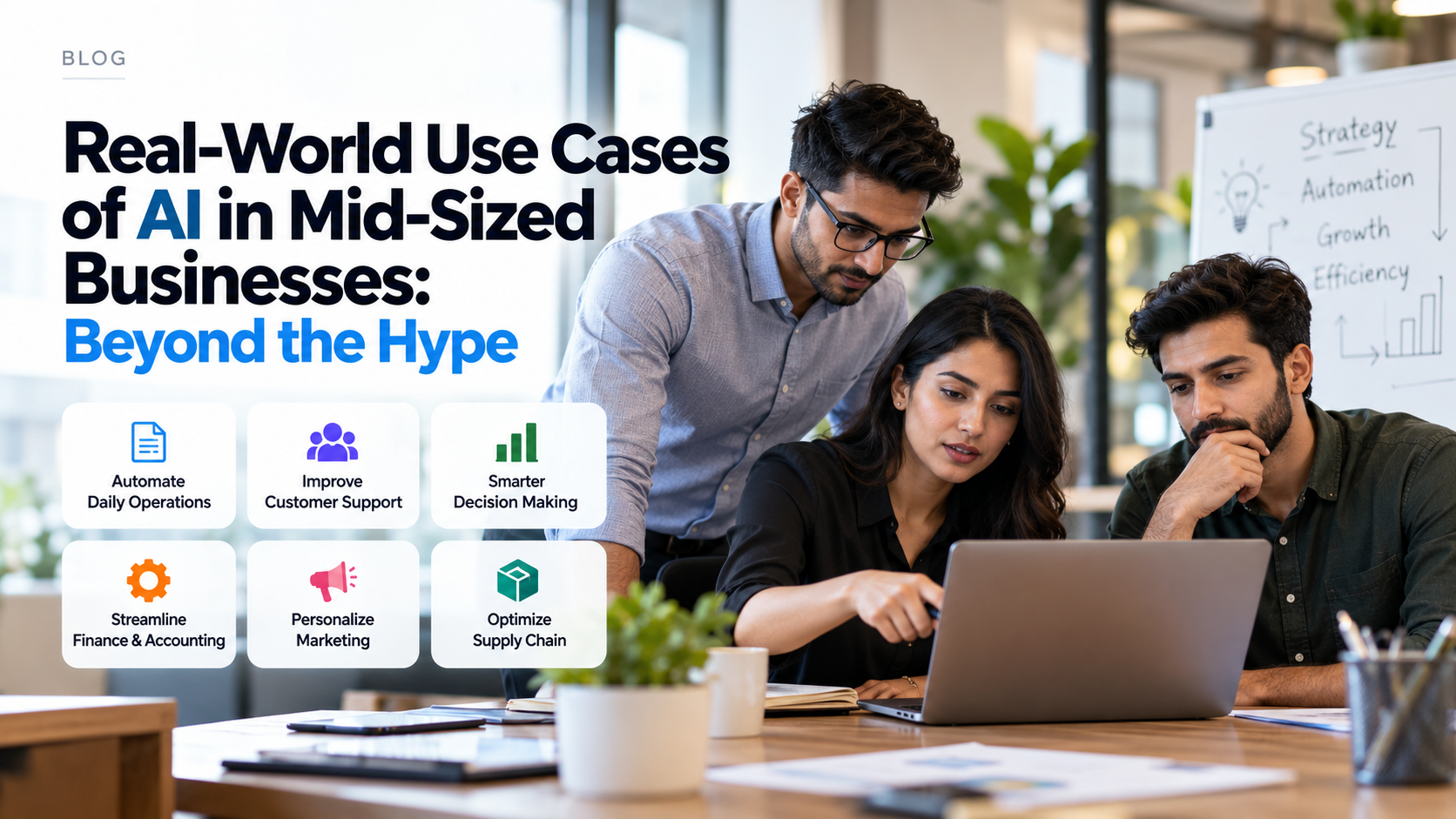 Real-World Use Cases of AI in Mid-Sized Businesses: Beyond the Hype