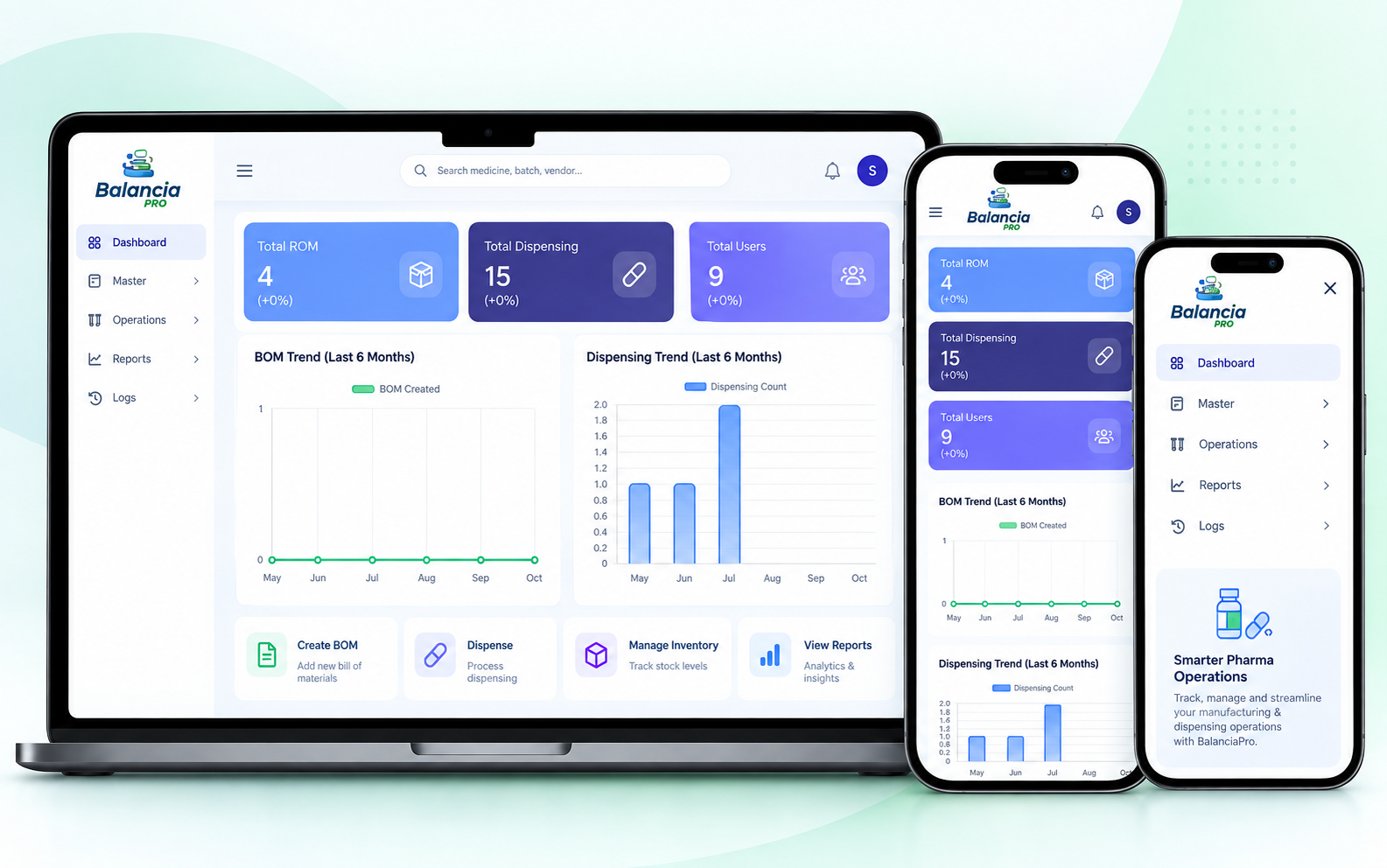 BalanciaPro® - product screenshot